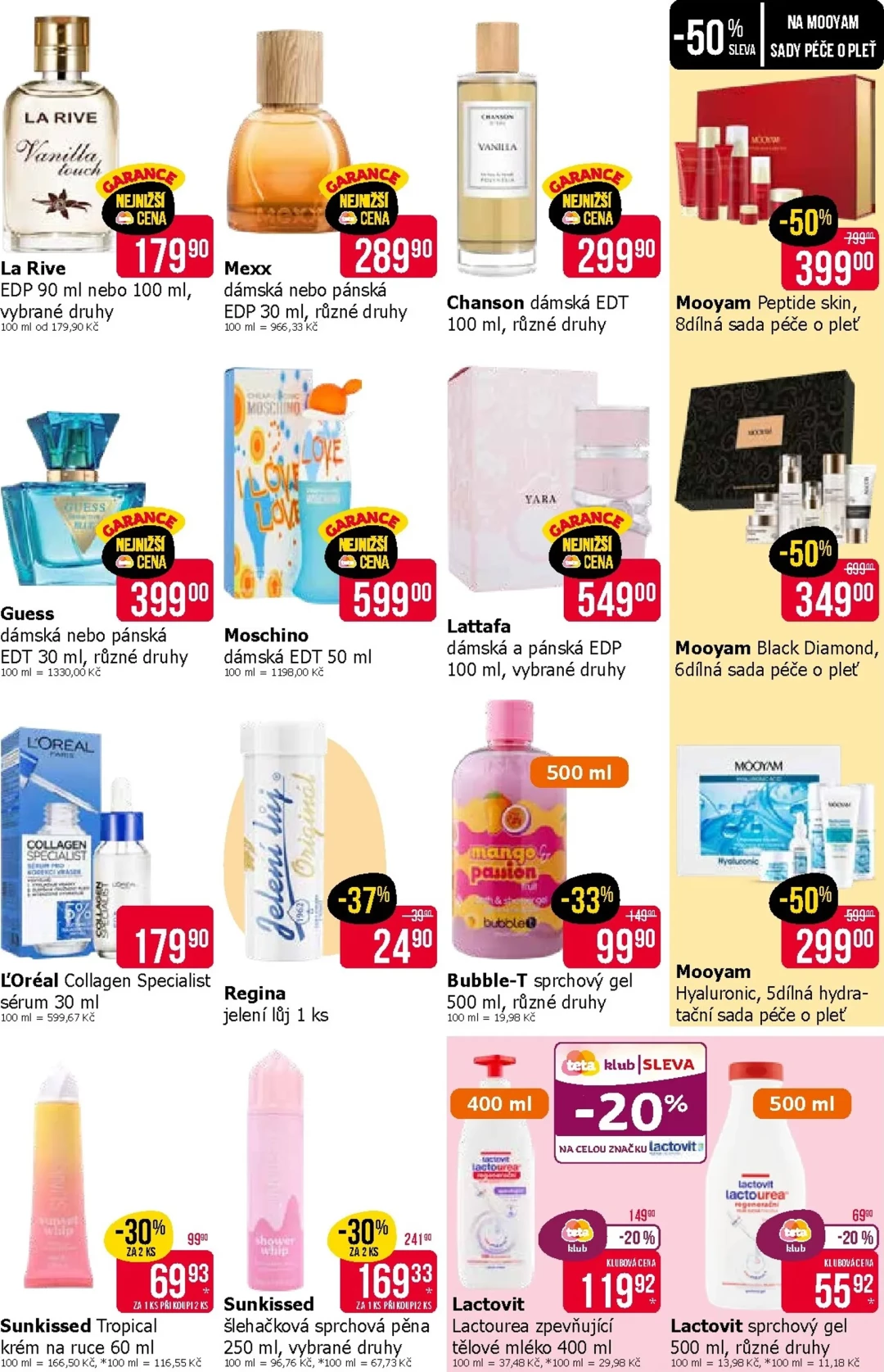 Originální strana 6 z 21 letáku Teta drogerie – Teta drogerie