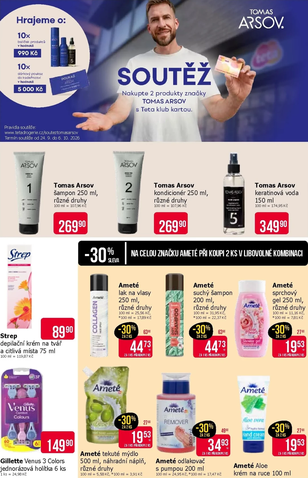 Originální strana 9 z 21 letáku Teta drogerie – Teta drogerie