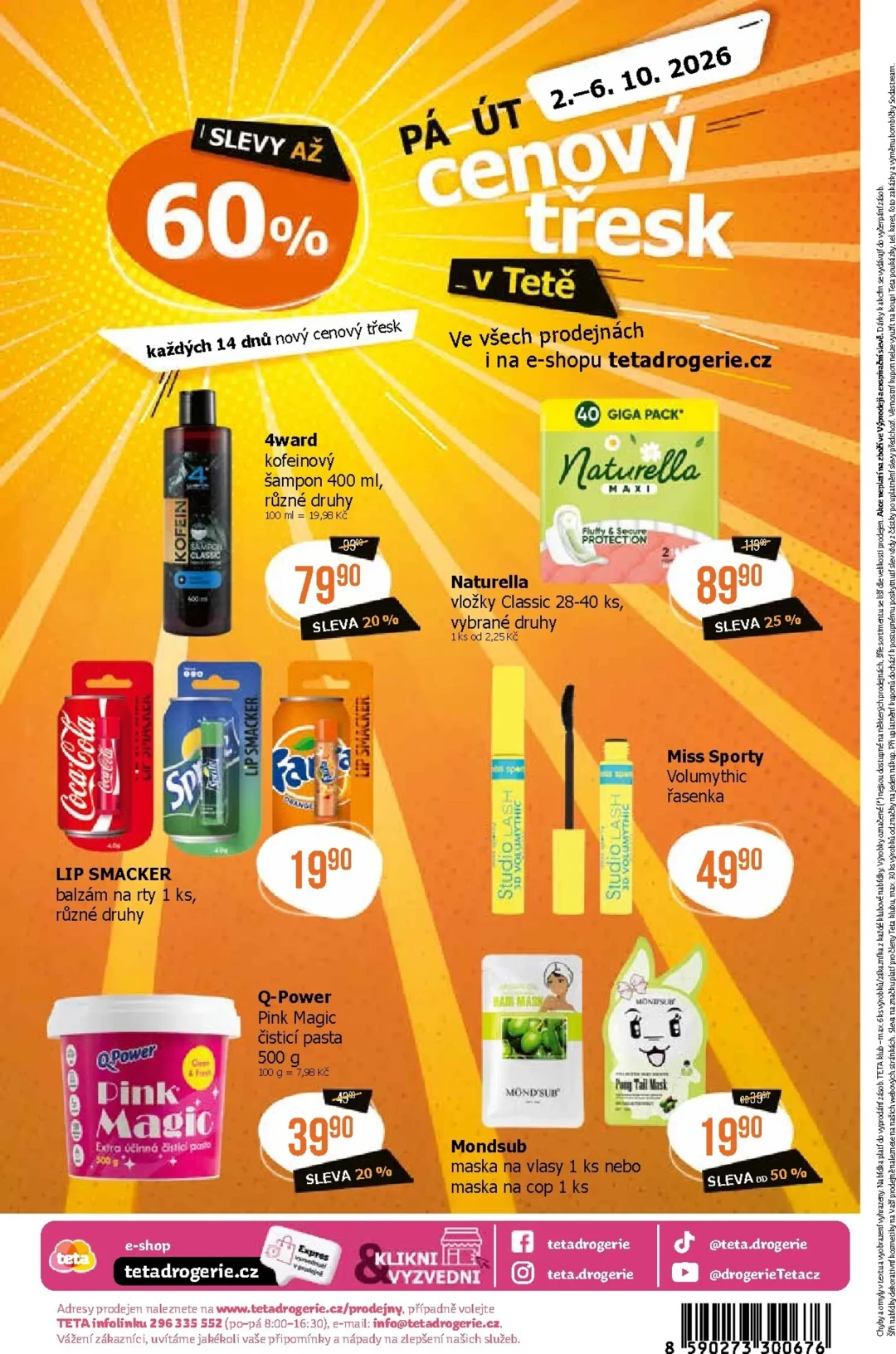 Originální strana 18 z 21 letáku Teta drogerie – Teta drogerie