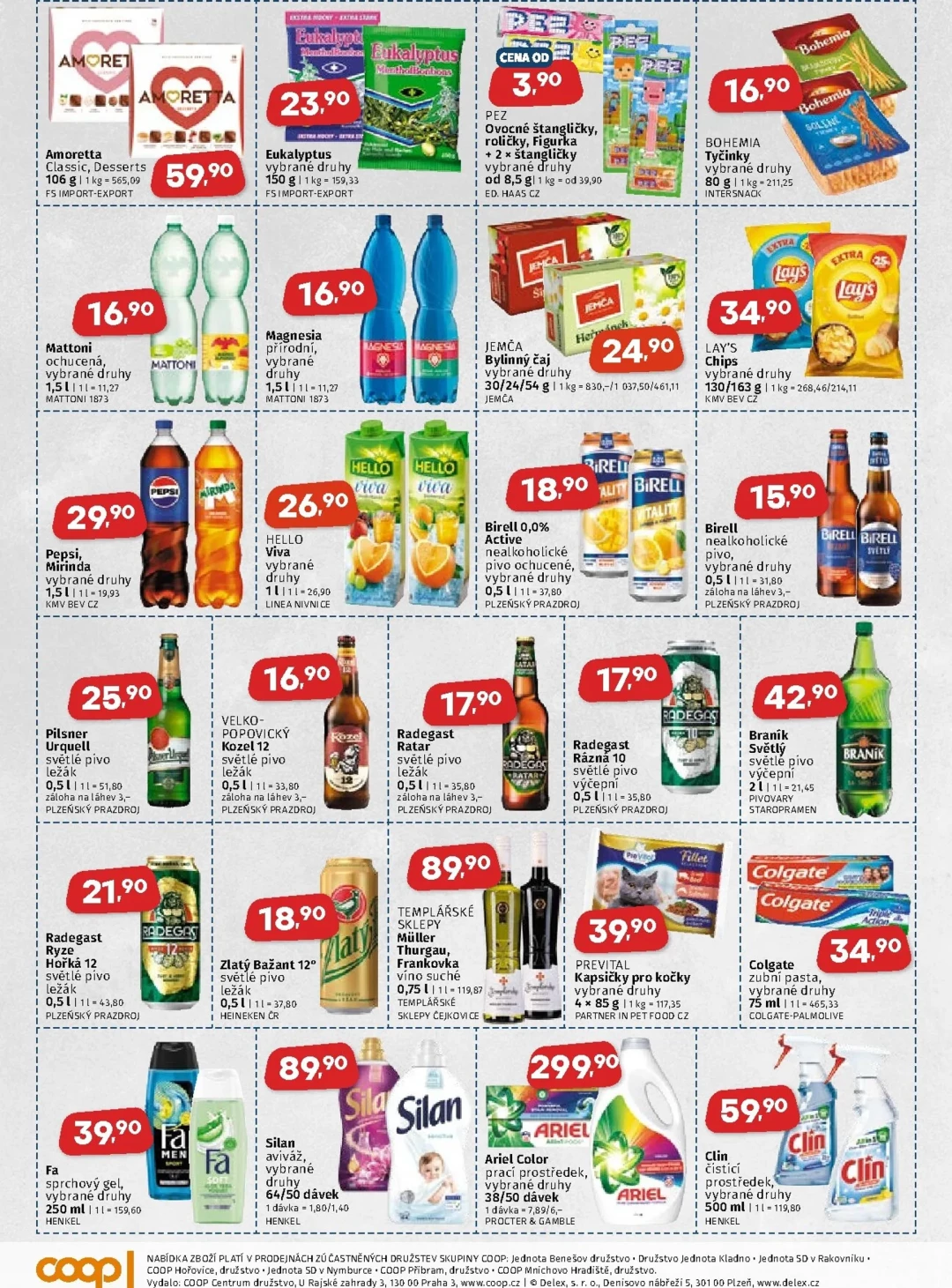 Originální strana 3 z 4 letáku COOP – Coop Střední Čechy
