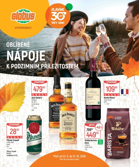 Globus - Nápoje