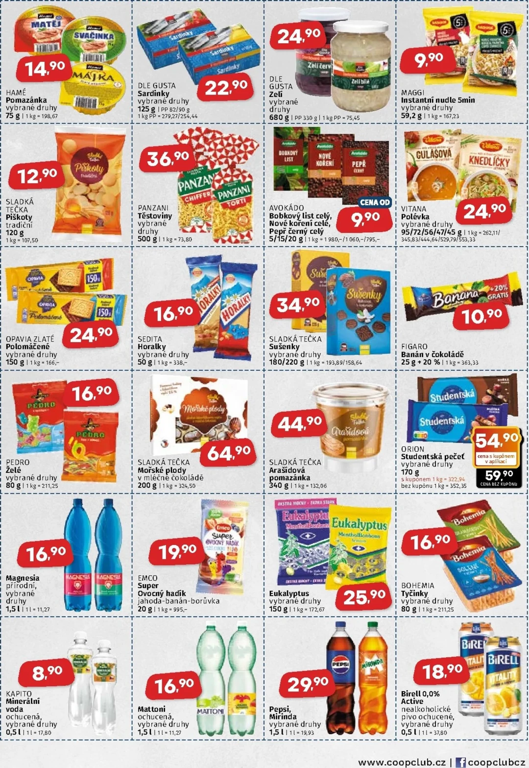 Originální strana 3 z 4 letáku COOP – Coop - Východní Čechy