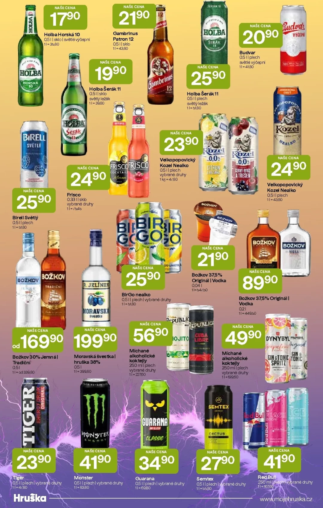 Originální strana 6 z 8 letáku Hruška – Hruška - Katalog