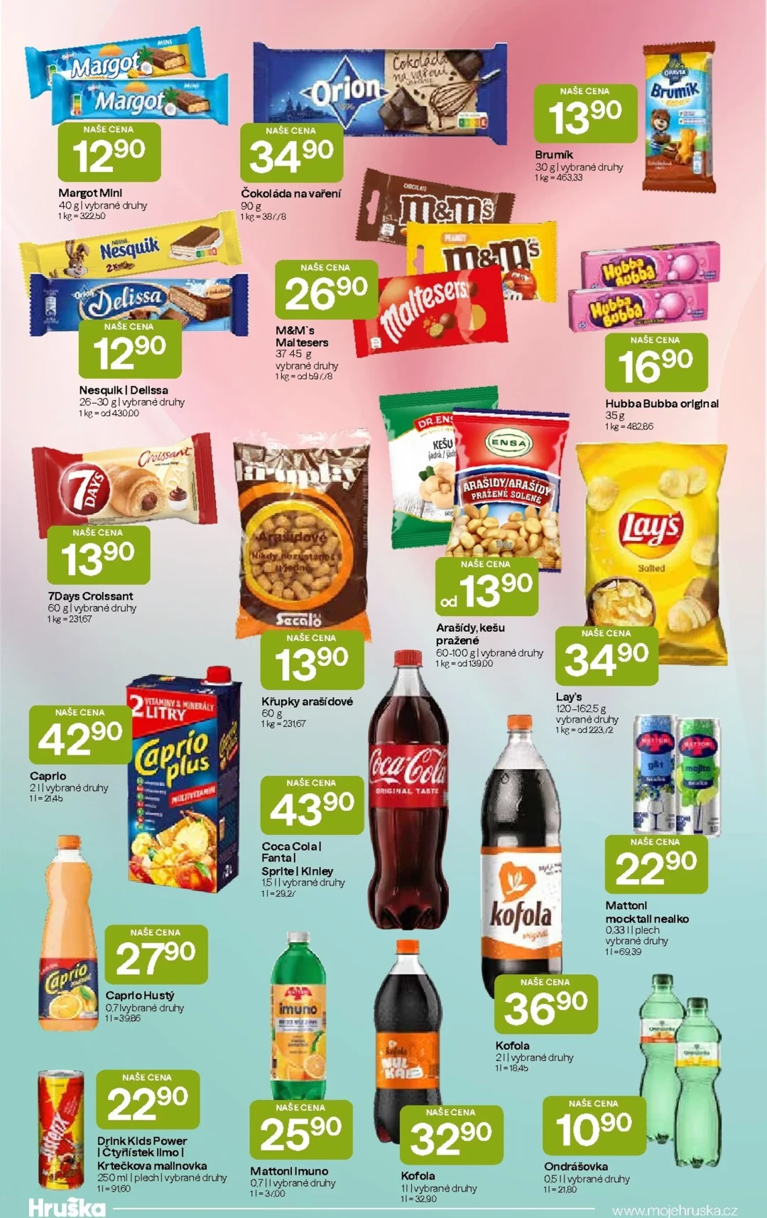 Originální strana 7 z 8 letáku Hruška – Hruška - Katalog