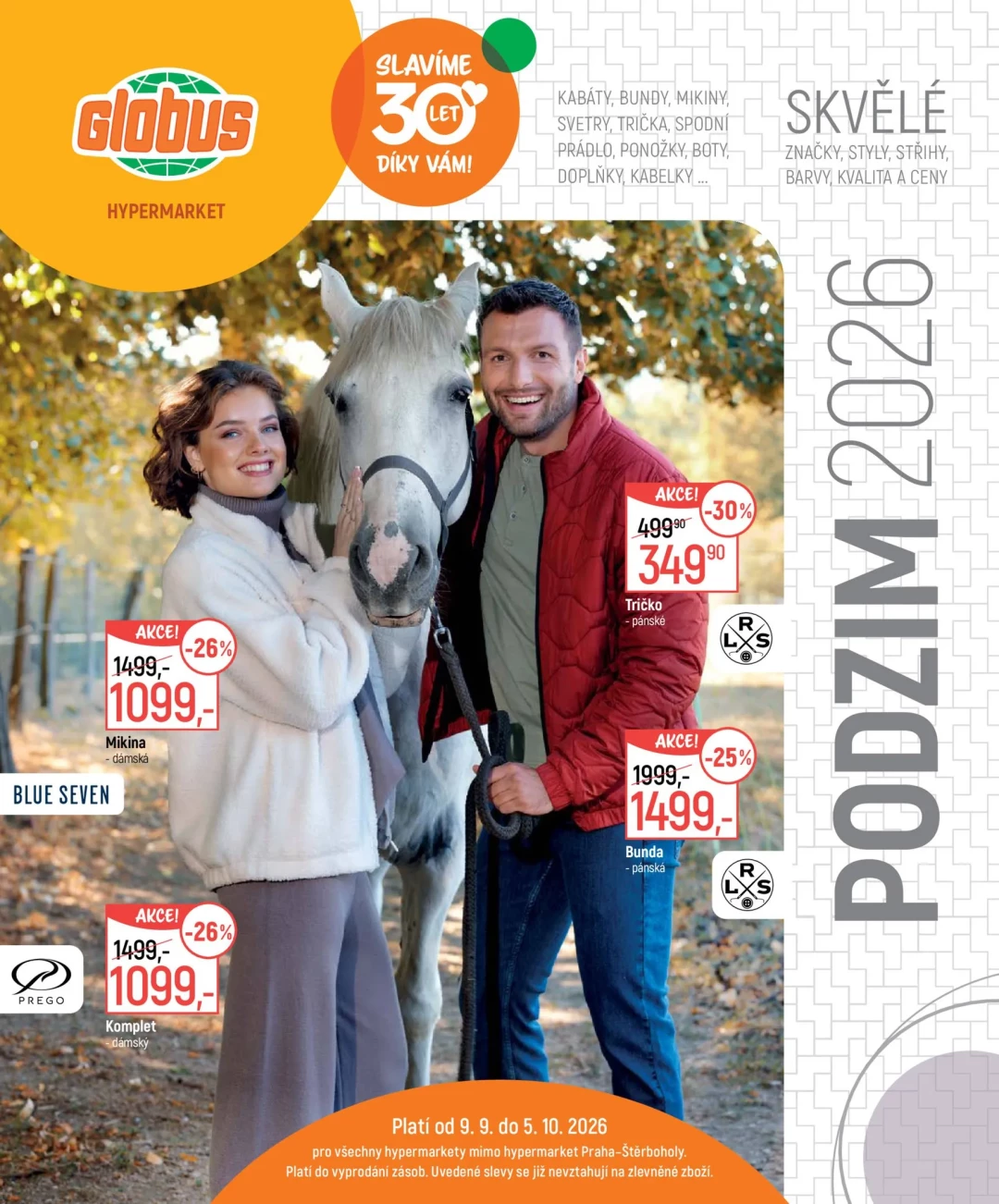 Originální strana 1 z 31 letáku Globus – Globus - Podzim