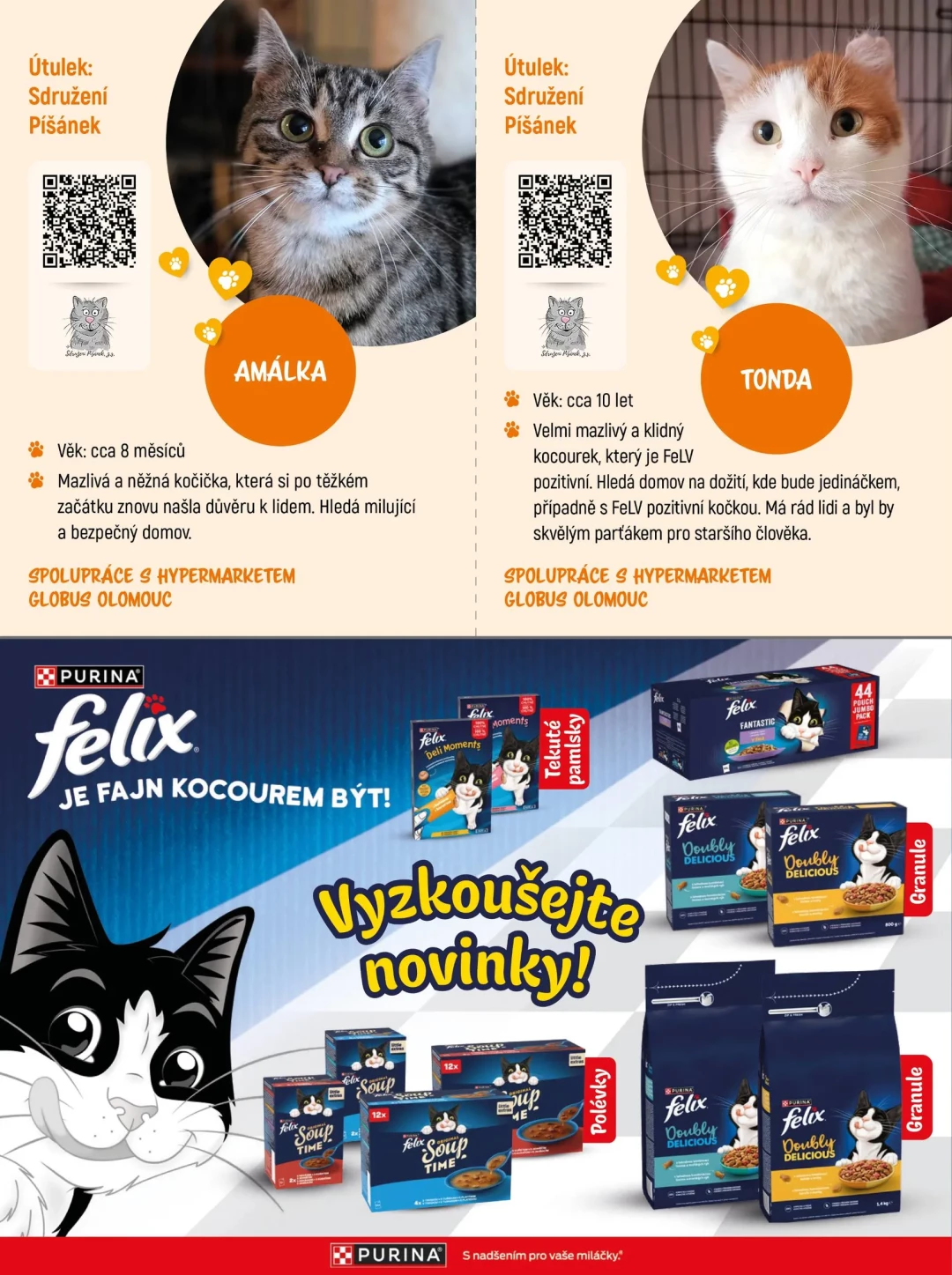 Originální strana 12 z 18 letáku Globus – Globus - Adoptujte kamaráda