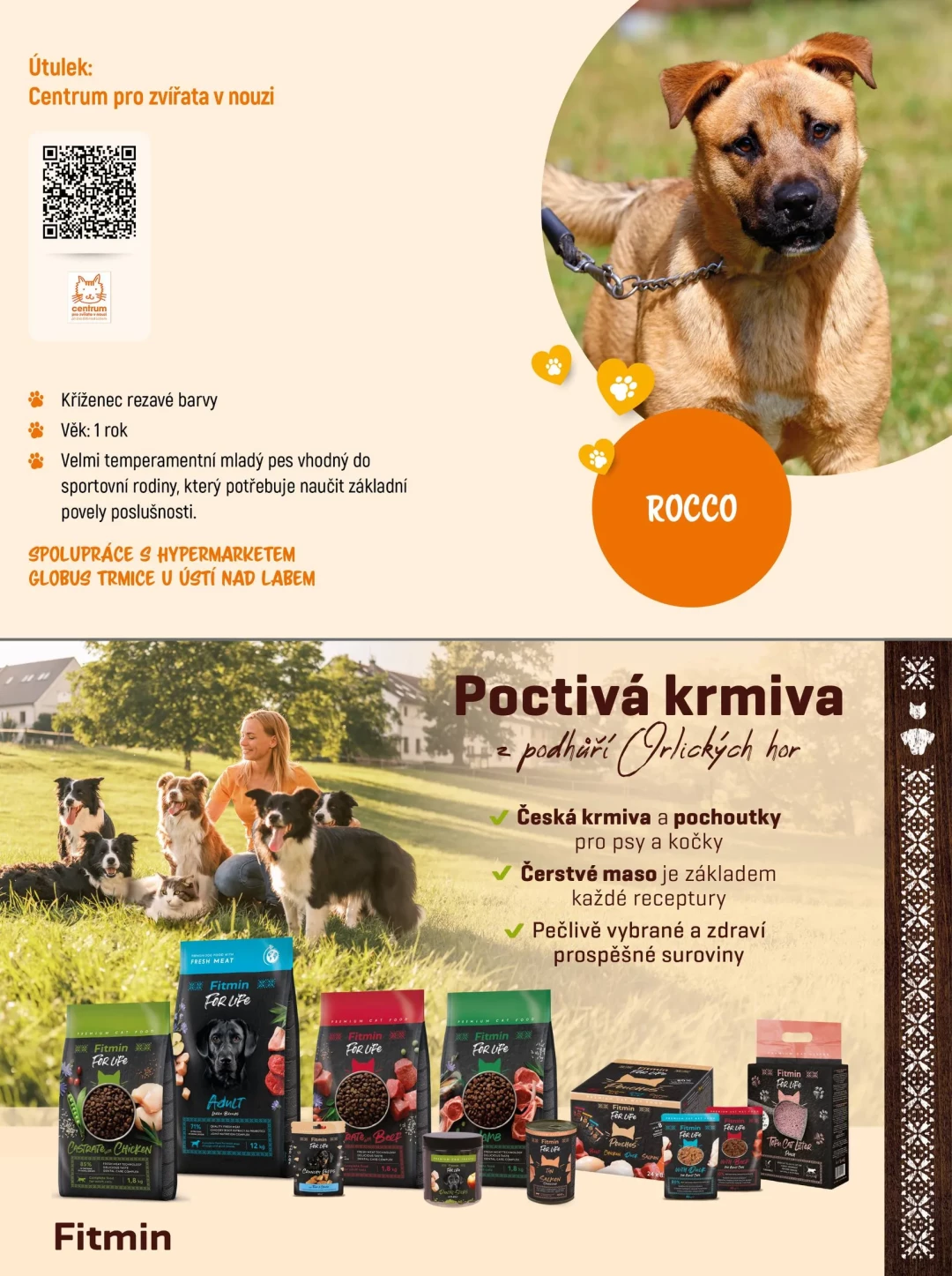 Originální strana 16 z 18 letáku Globus – Globus - Adoptujte kamaráda