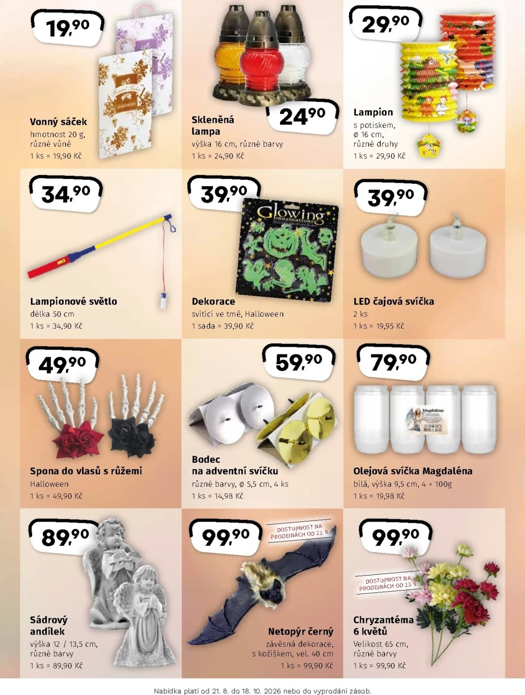 Originální strana 5 z 8 letáku COOP – Coop - Hity škola + podzim