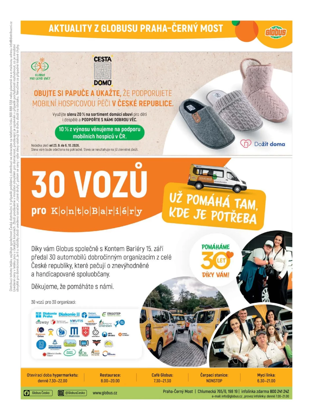 Originální strana 44 z 51 letáku Globus – Globus Praha-Černý Most