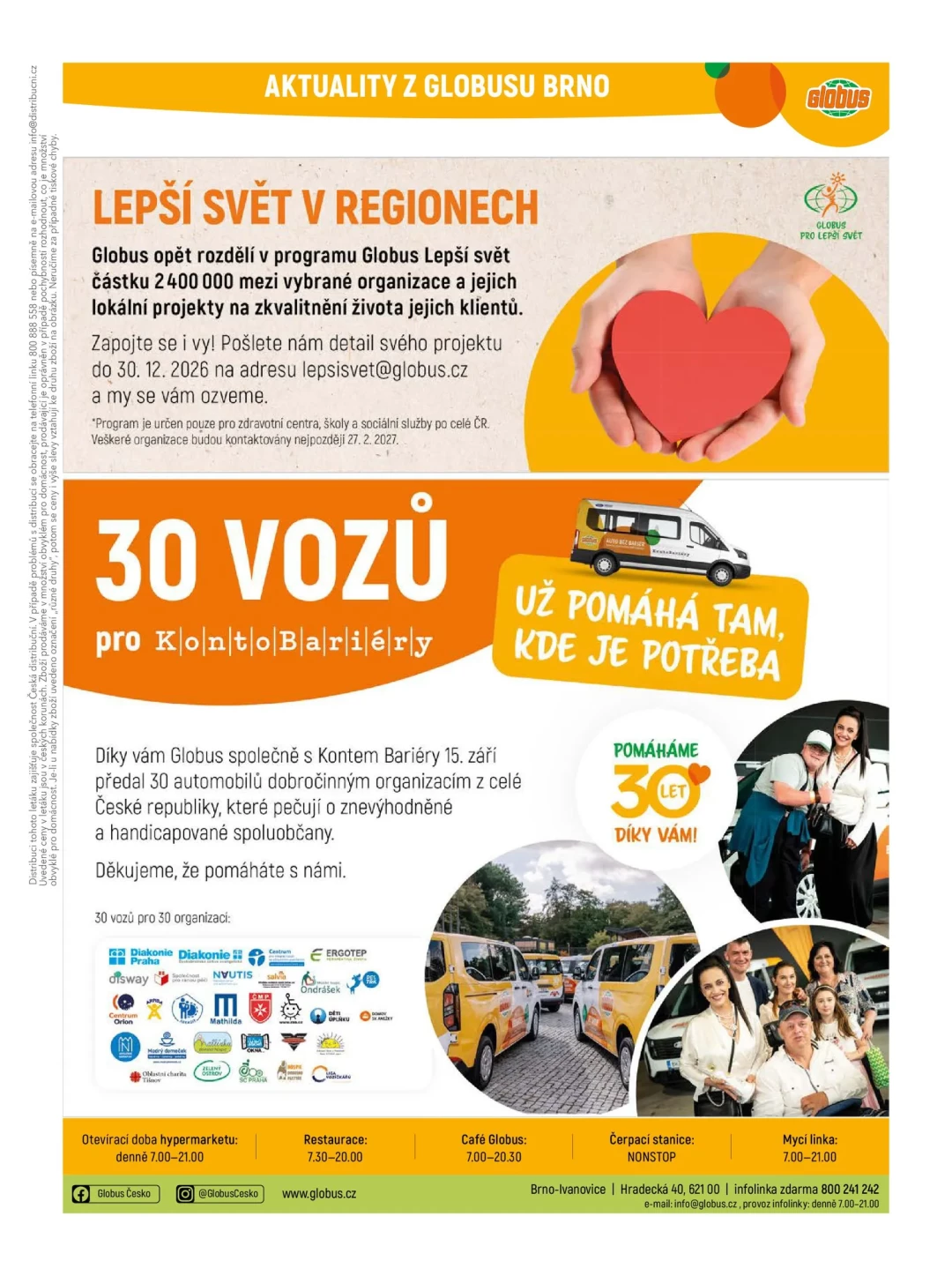 Originální strana 44 z 51 letáku Globus – Globus Brno