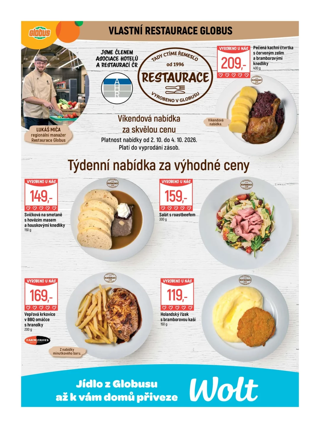 Originální strana 7 z 51 letáku Globus – Globus Praha–Čakovice