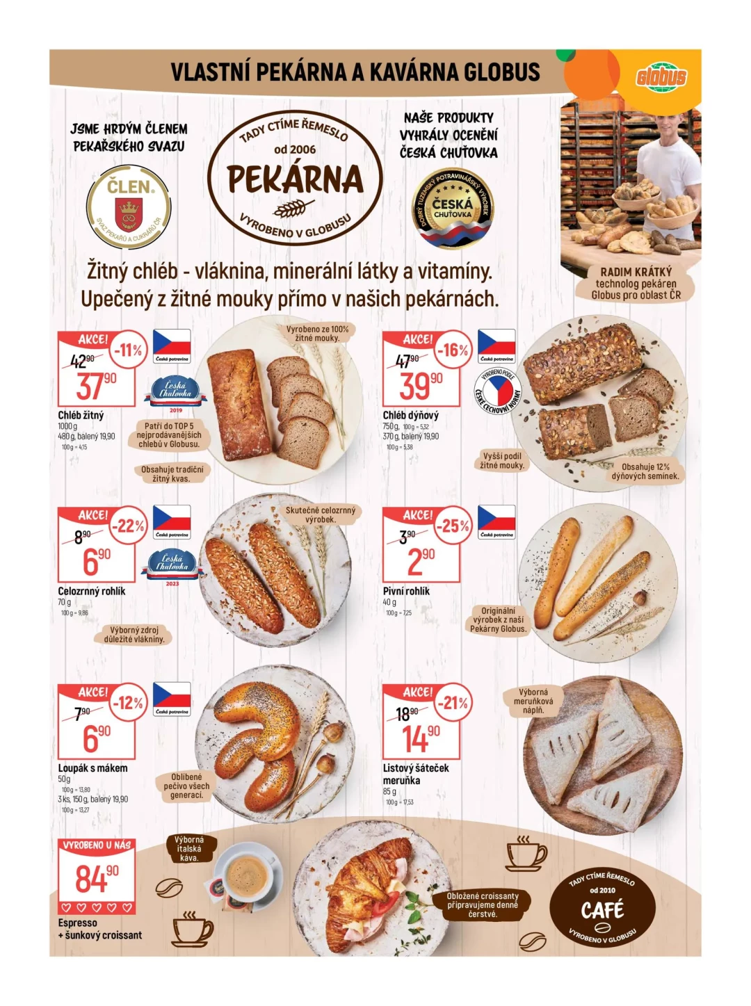 Originální strana 6 z 51 letáku Globus – Globus Pardubice