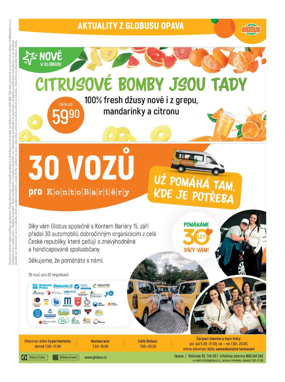 Originální strana 44 z 51 letáku Globus – Globus Opava