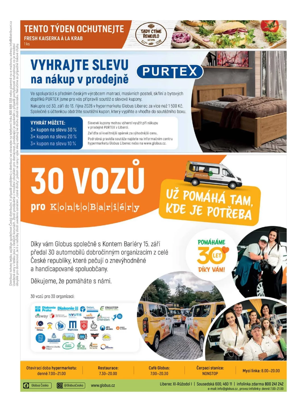 Originální strana 44 z 51 letáku Globus – Globus Liberec