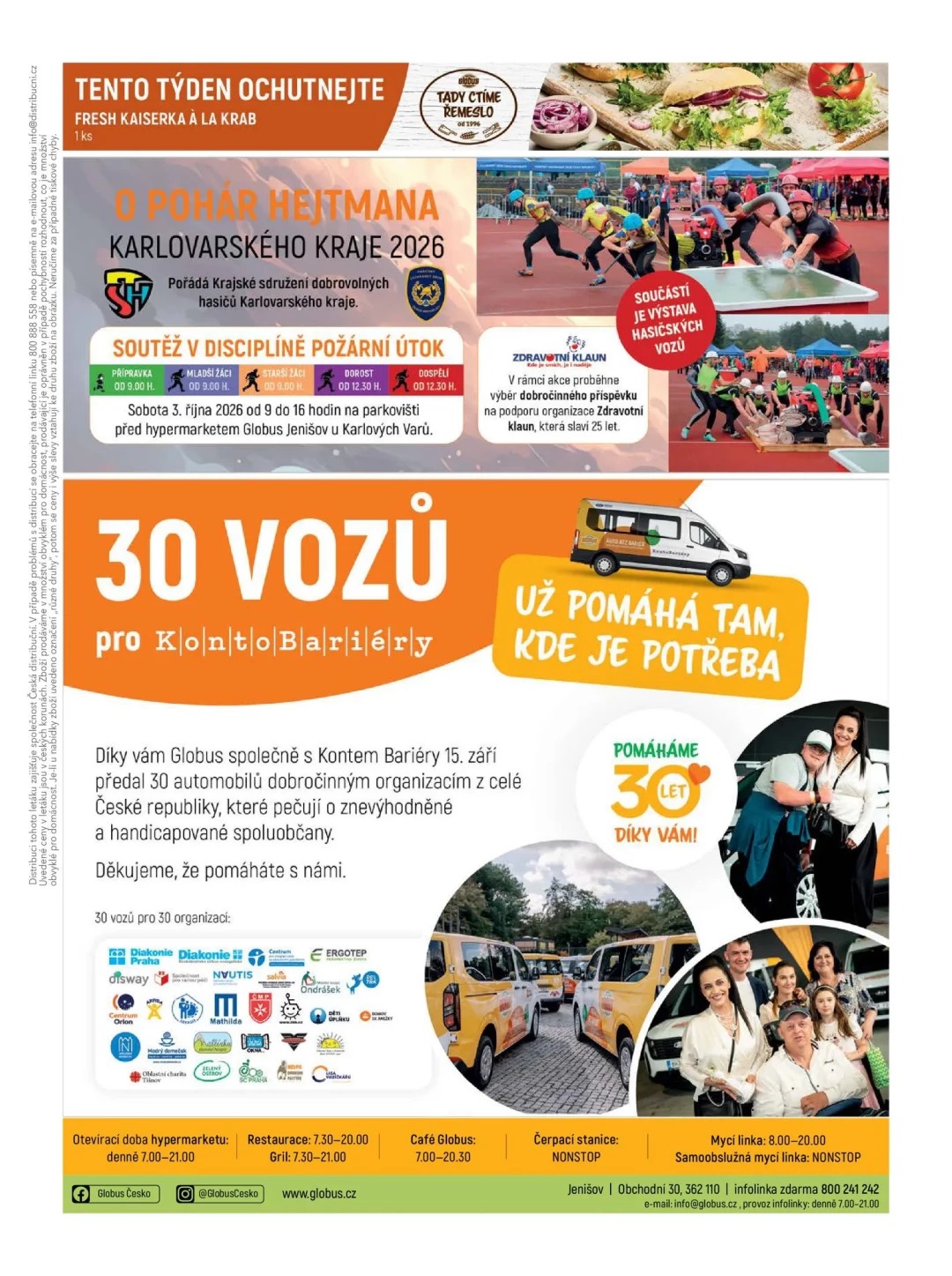 Originální strana 44 z 51 letáku Globus – Globus Karlovy Vary–Jenišov