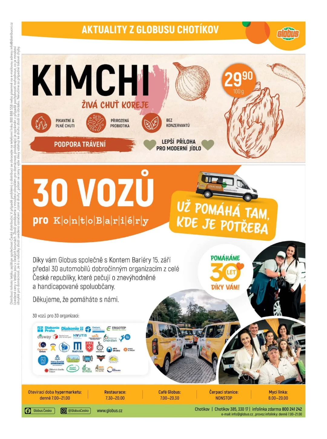 Originální strana 44 z 51 letáku Globus – Globus Plzeň–Chotíkov