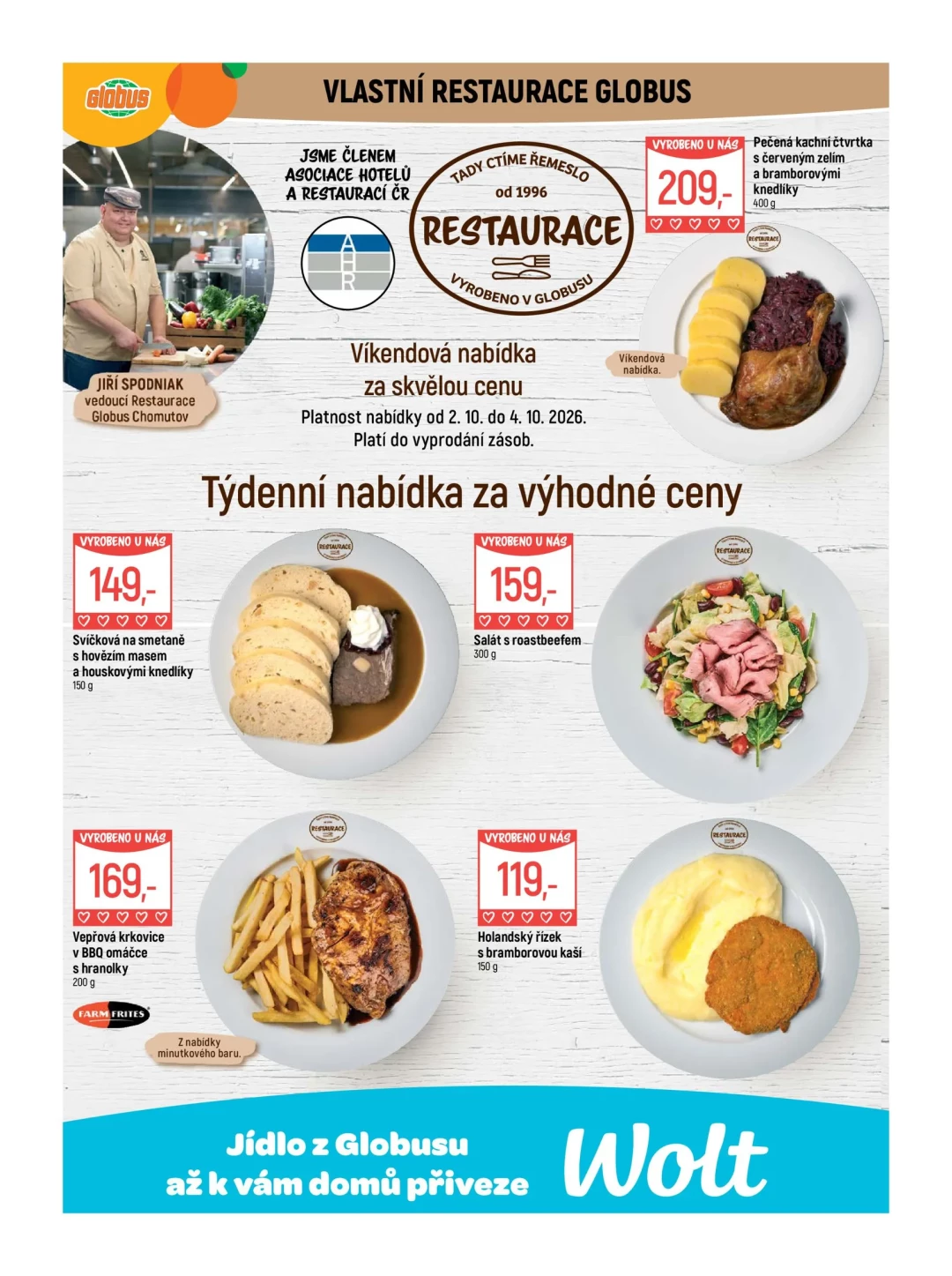 Originální strana 7 z 51 letáku Globus – Globus Chomutov