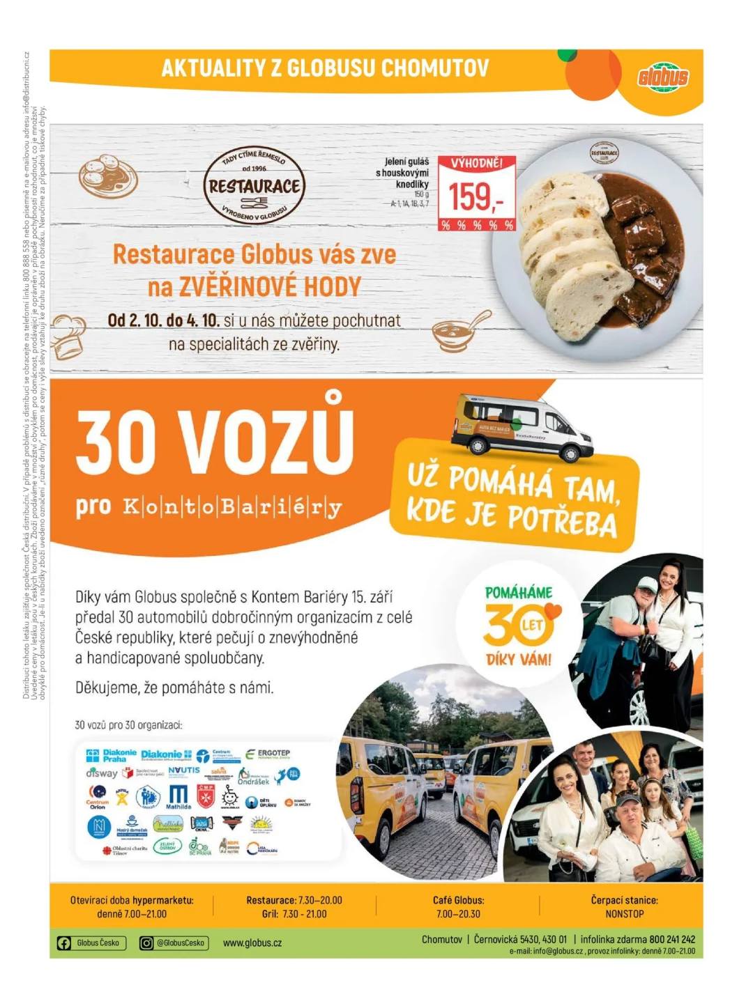 Originální strana 44 z 51 letáku Globus – Globus Chomutov
