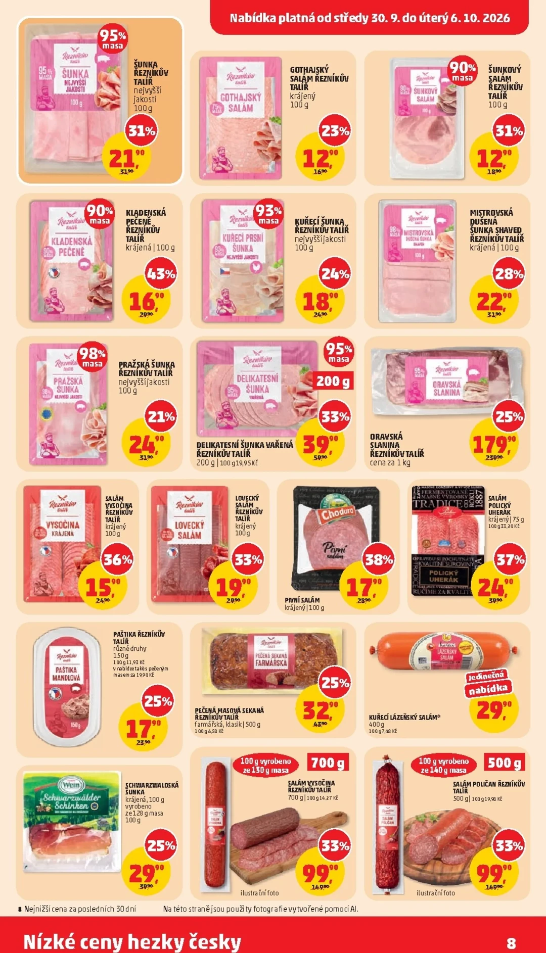 Originální strana 8 z 37 letáku Penny – PENNY
