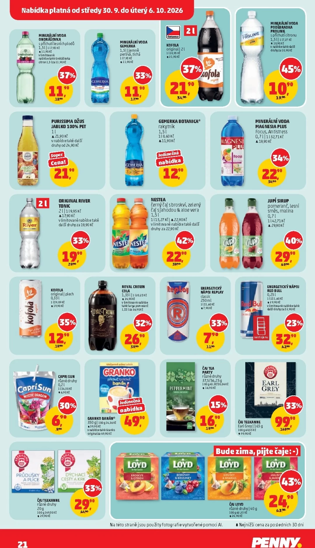 Originální strana 21 z 37 letáku Penny – PENNY