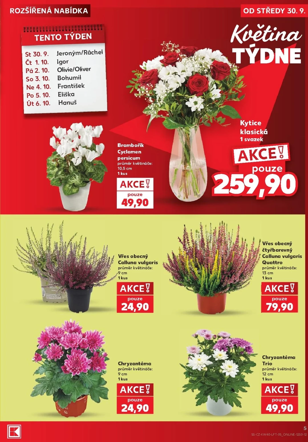 Originální strana 5 z 54 letáku Kaufland – Kaufland - Brno