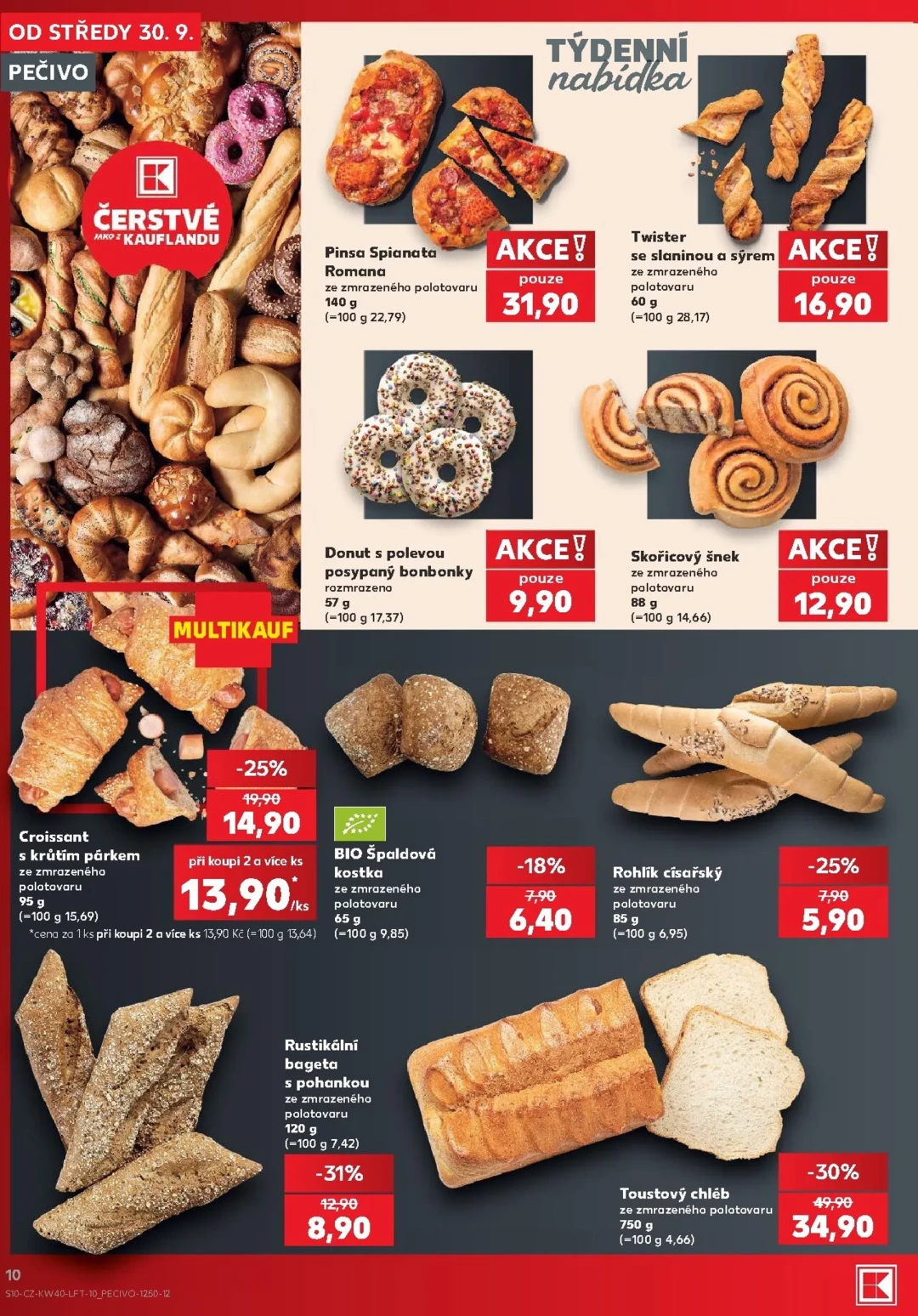 Originální strana 10 z 54 letáku Kaufland – Kaufland - Ostrava