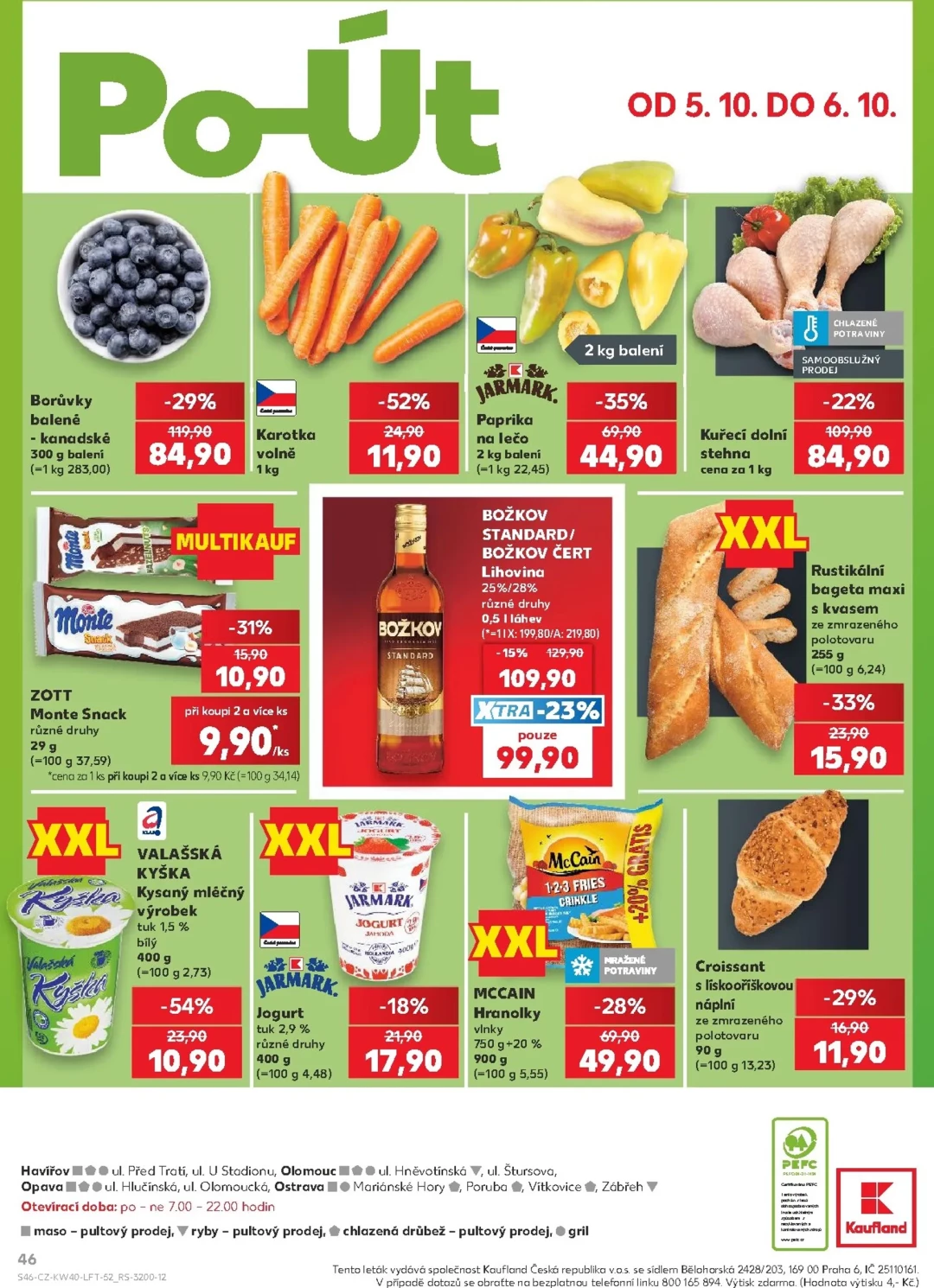 Originální strana 46 z 54 letáku Kaufland – Kaufland - Ostrava