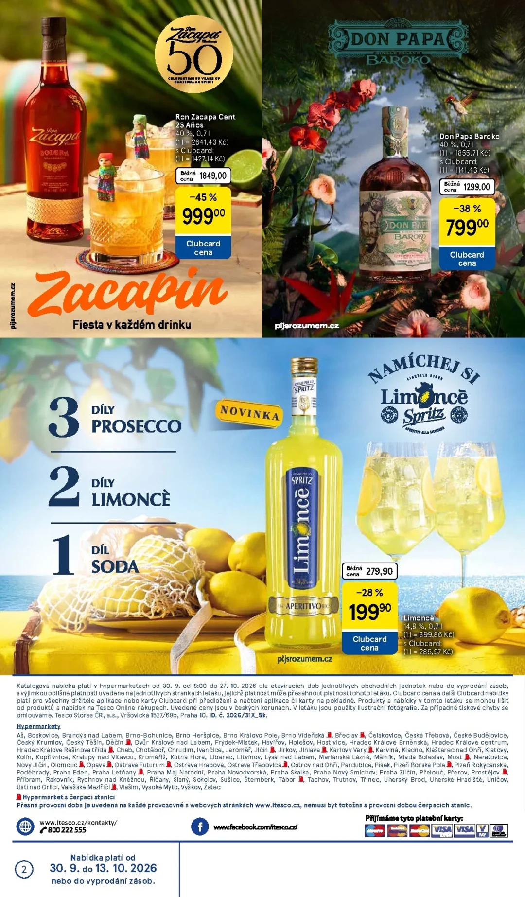 Originální strana 2 z 26 letáku Tesco – Tesco - Značky, které máte rádi