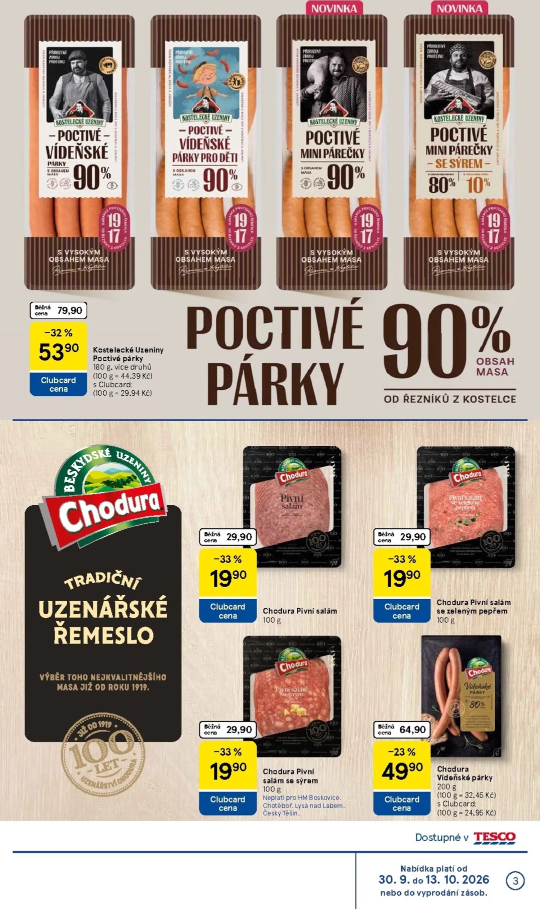 Originální strana 3 z 26 letáku Tesco – Tesco - Značky, které máte rádi
