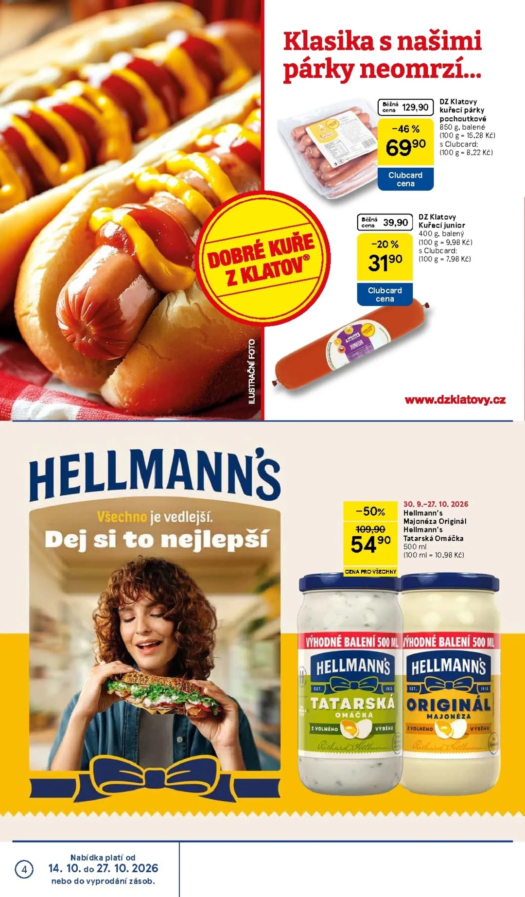 Originální strana 4 z 26 letáku Tesco – Tesco - Značky, které máte rádi