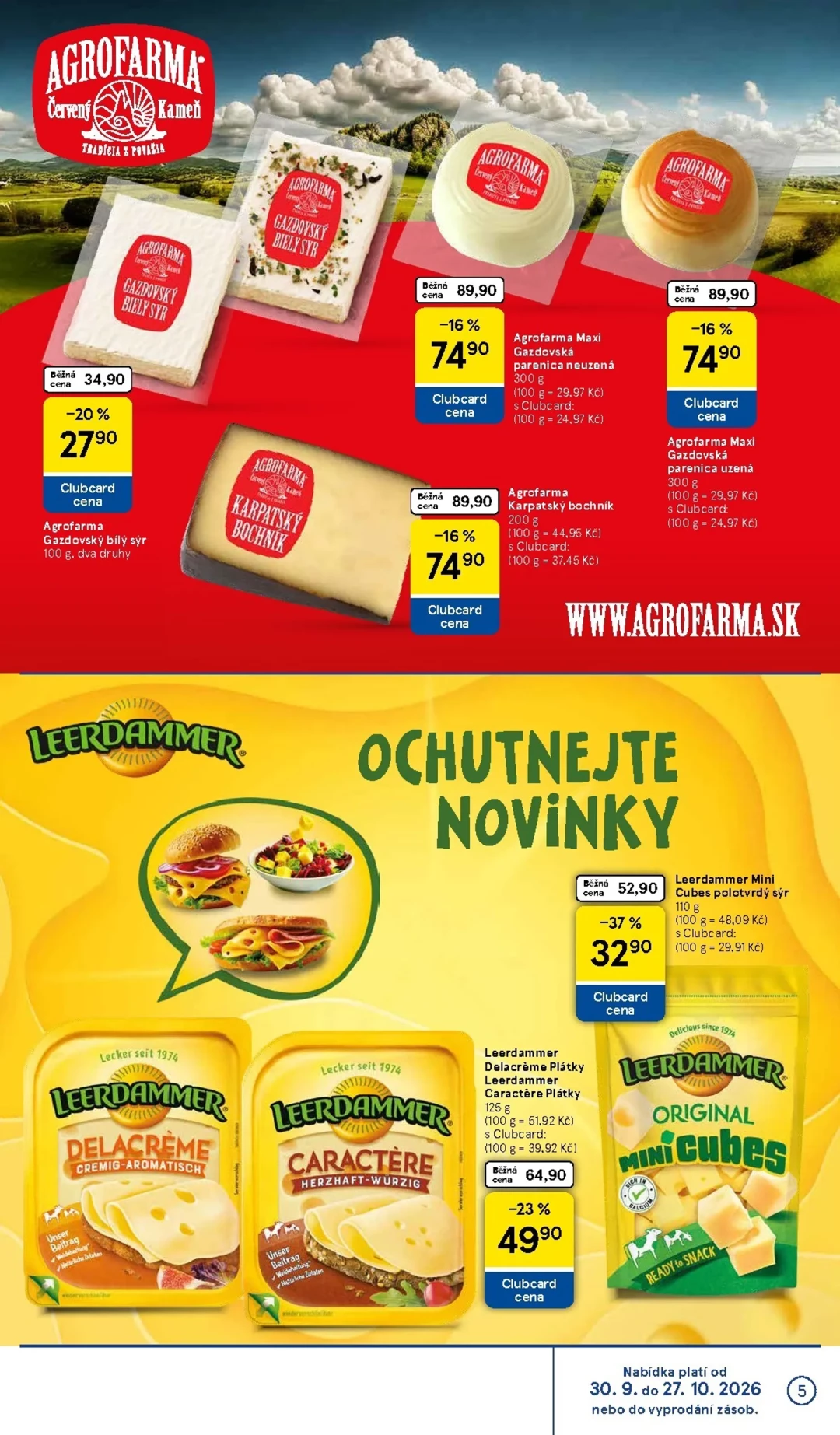 Originální strana 5 z 26 letáku Tesco – Tesco - Značky, které máte rádi