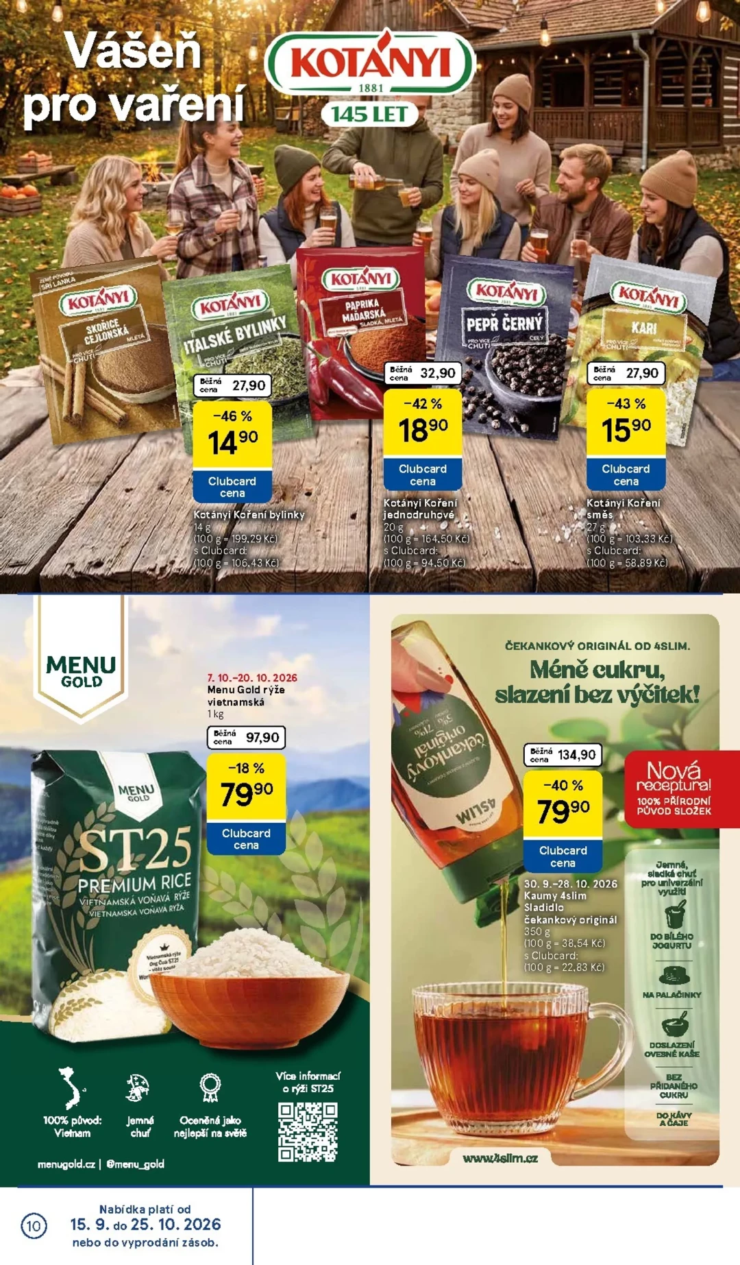 Originální strana 10 z 26 letáku Tesco – Tesco - Značky, které máte rádi
