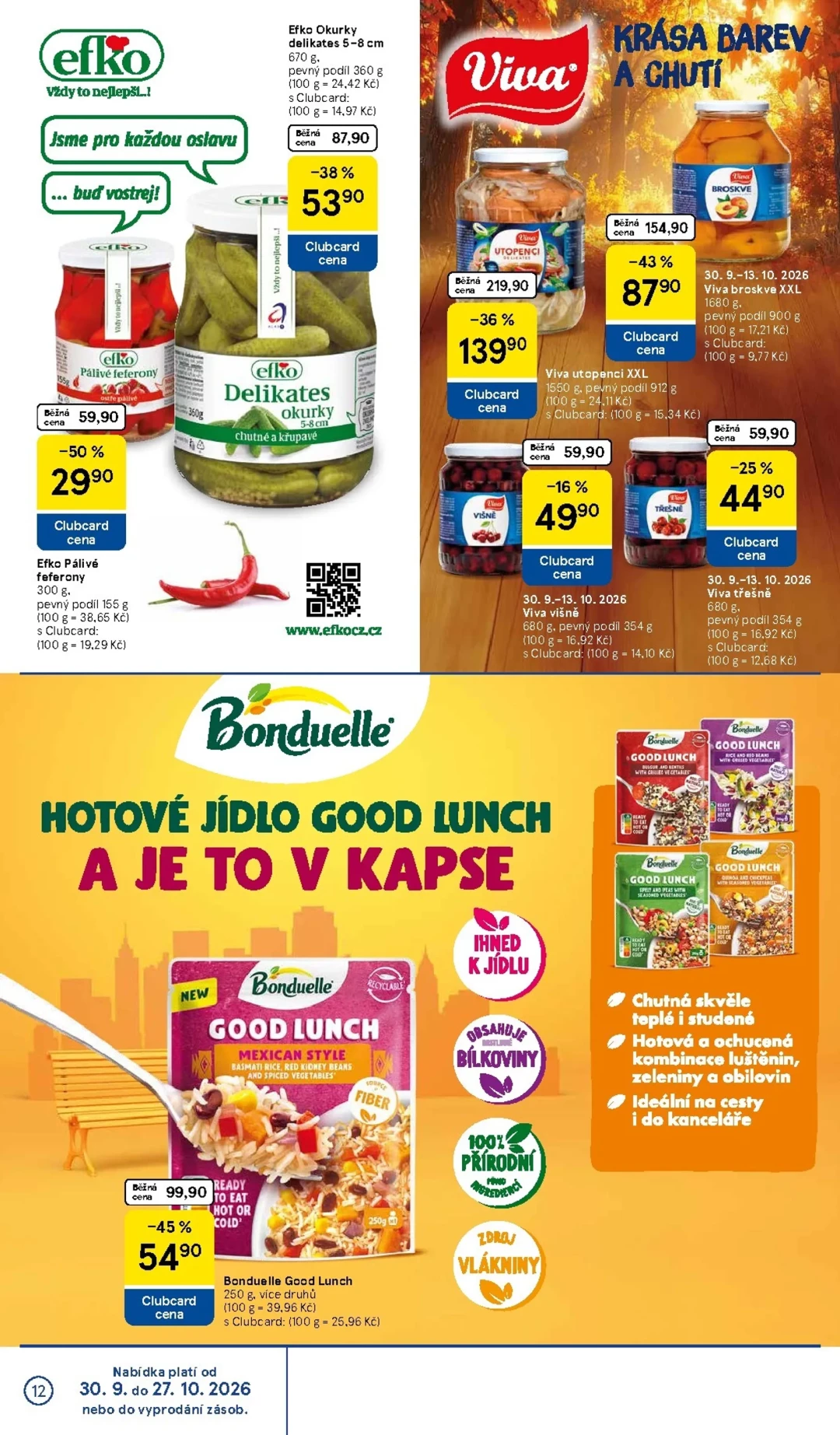 Originální strana 12 z 26 letáku Tesco – Tesco - Značky, které máte rádi