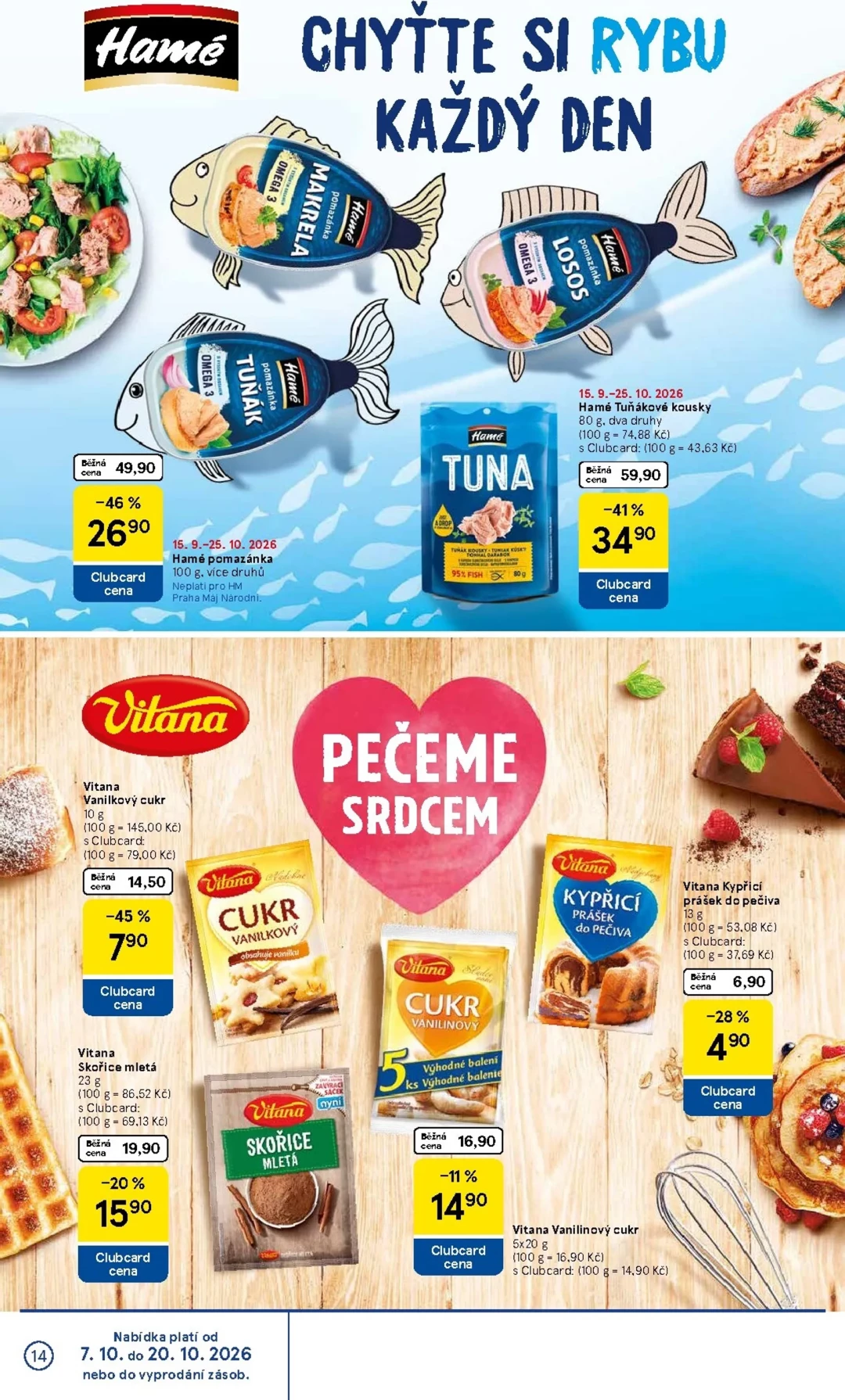 Originální strana 14 z 26 letáku Tesco – Tesco - Značky, které máte rádi