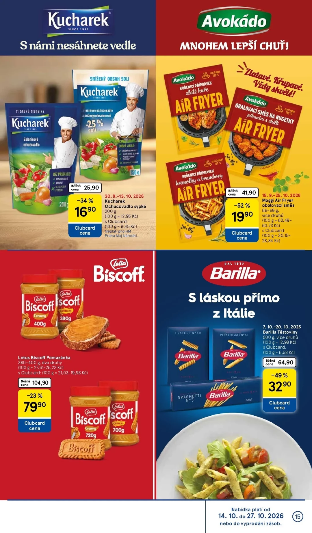 Originální strana 15 z 26 letáku Tesco – Tesco - Značky, které máte rádi