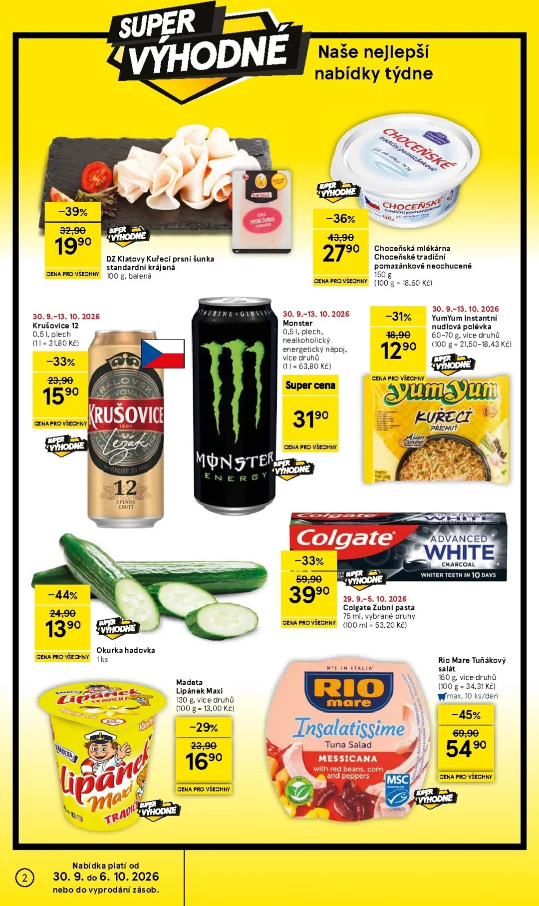 Originální strana 2 z 16 letáku Tesco – Tesco supermarket