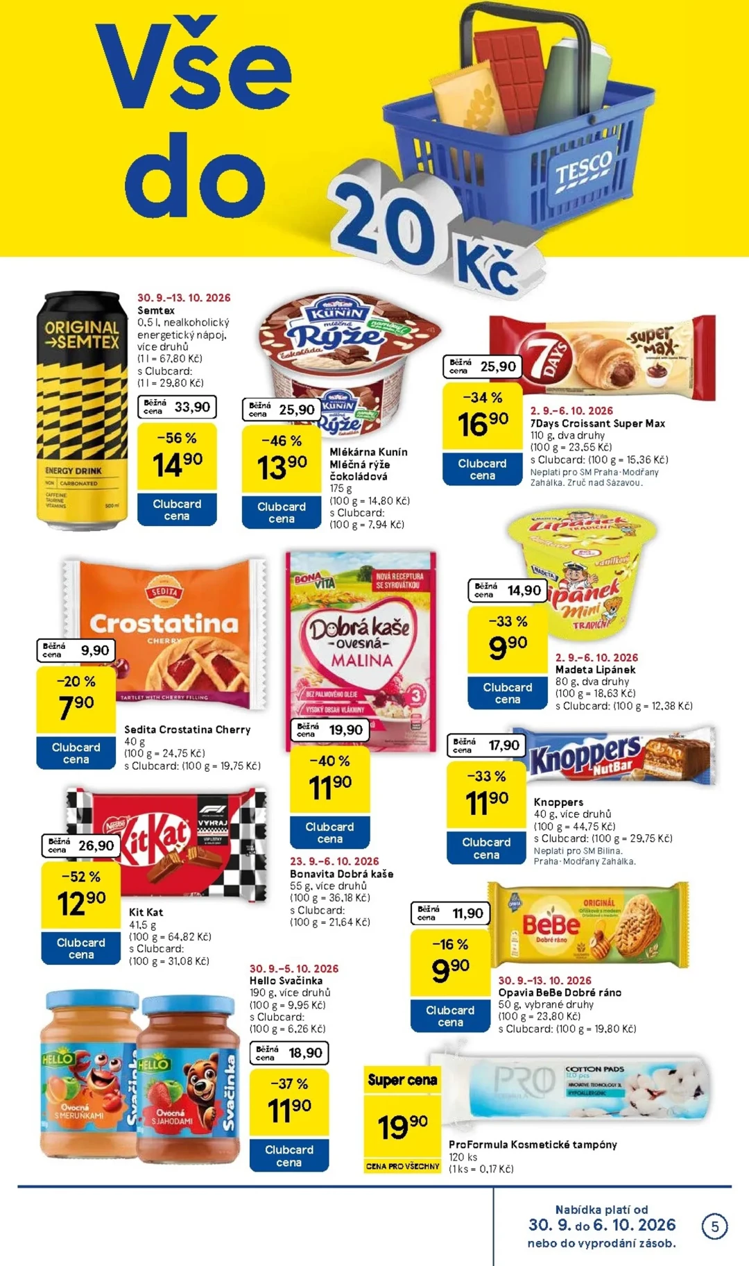 Originální strana 5 z 16 letáku Tesco – Tesco supermarket