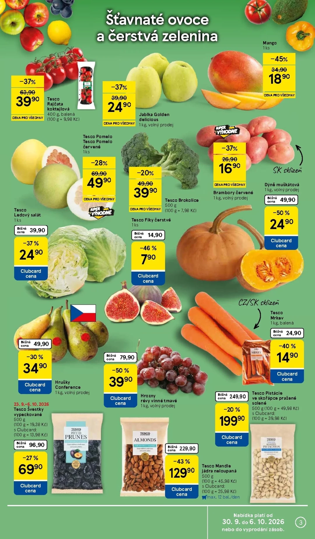 Originální strana 3 z 36 letáku Tesco – Tesco