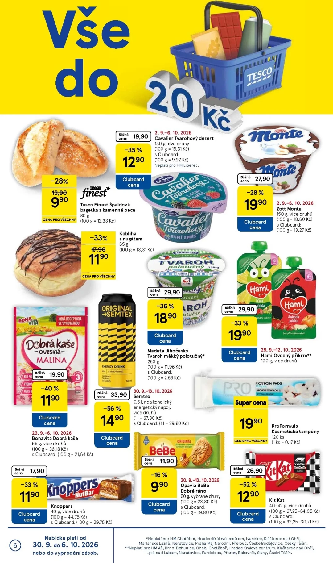 Originální strana 6 z 36 letáku Tesco – Tesco