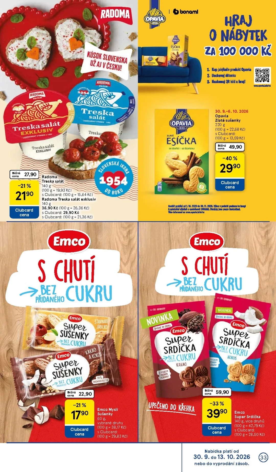 Originální strana 33 z 36 letáku Tesco – Tesco