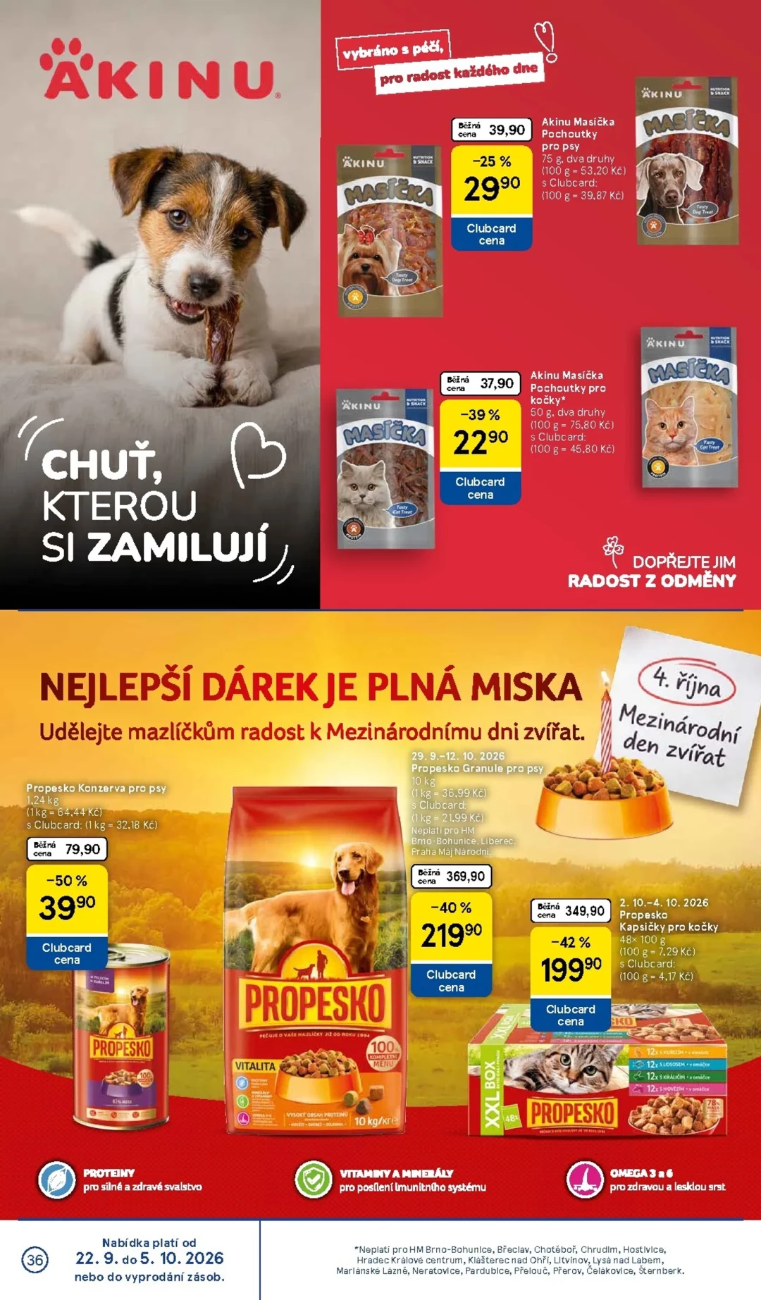 Originální strana 36 z 36 letáku Tesco – Tesco
