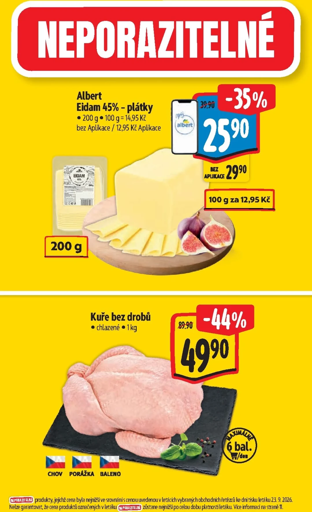 Originální strana 2 z 54 letáku Albert – Albert Hypermarket