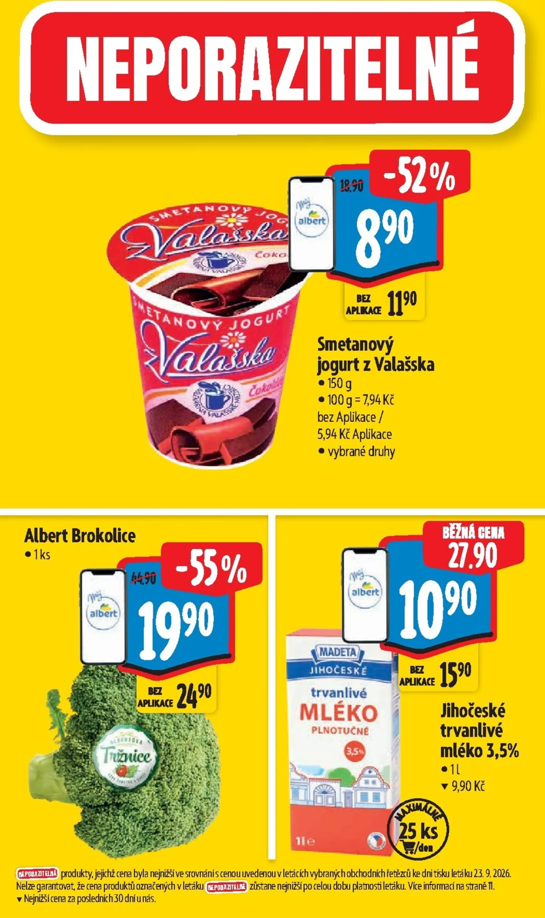 Originální strana 3 z 54 letáku Albert – Albert Hypermarket
