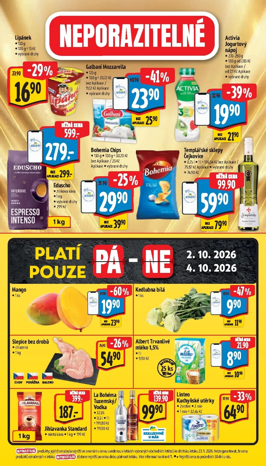 Originální strana 8 z 54 letáku Albert – Albert Hypermarket
