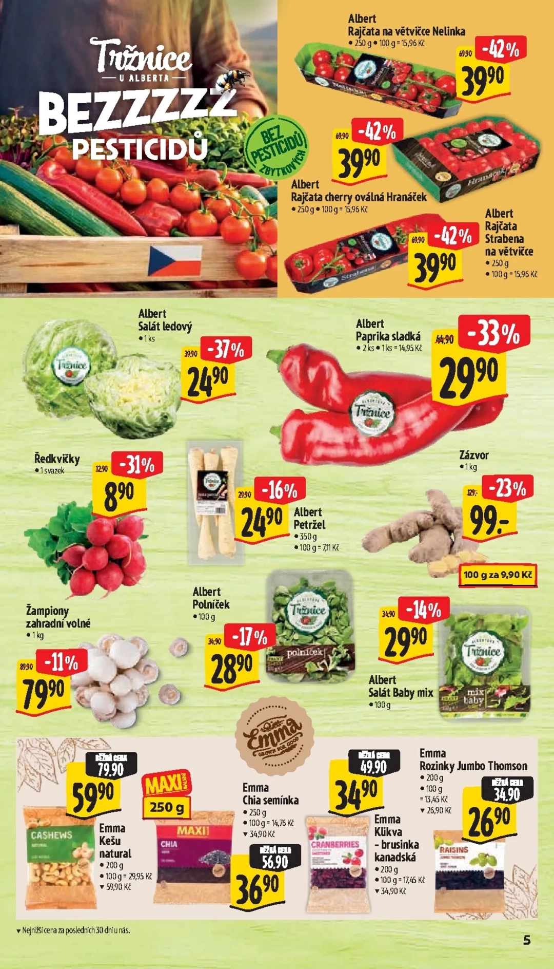 Originální strana 11 z 54 letáku Albert – Albert Hypermarket