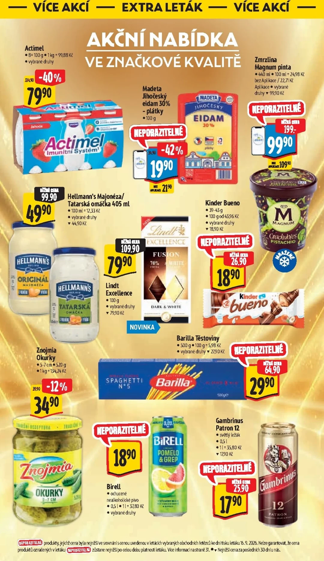 Originální strana 46 z 54 letáku Albert – Albert Hypermarket