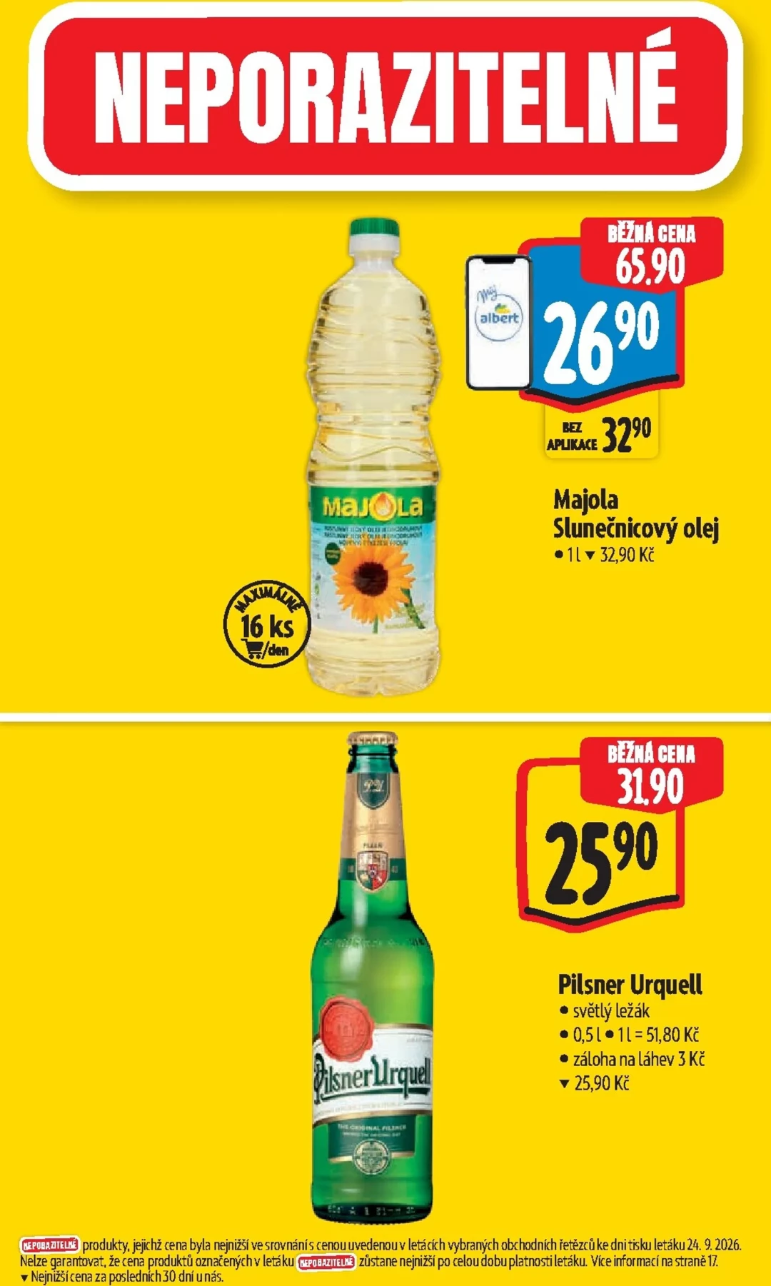 Originální strana 4 z 45 letáku Albert – Albert Supermarket