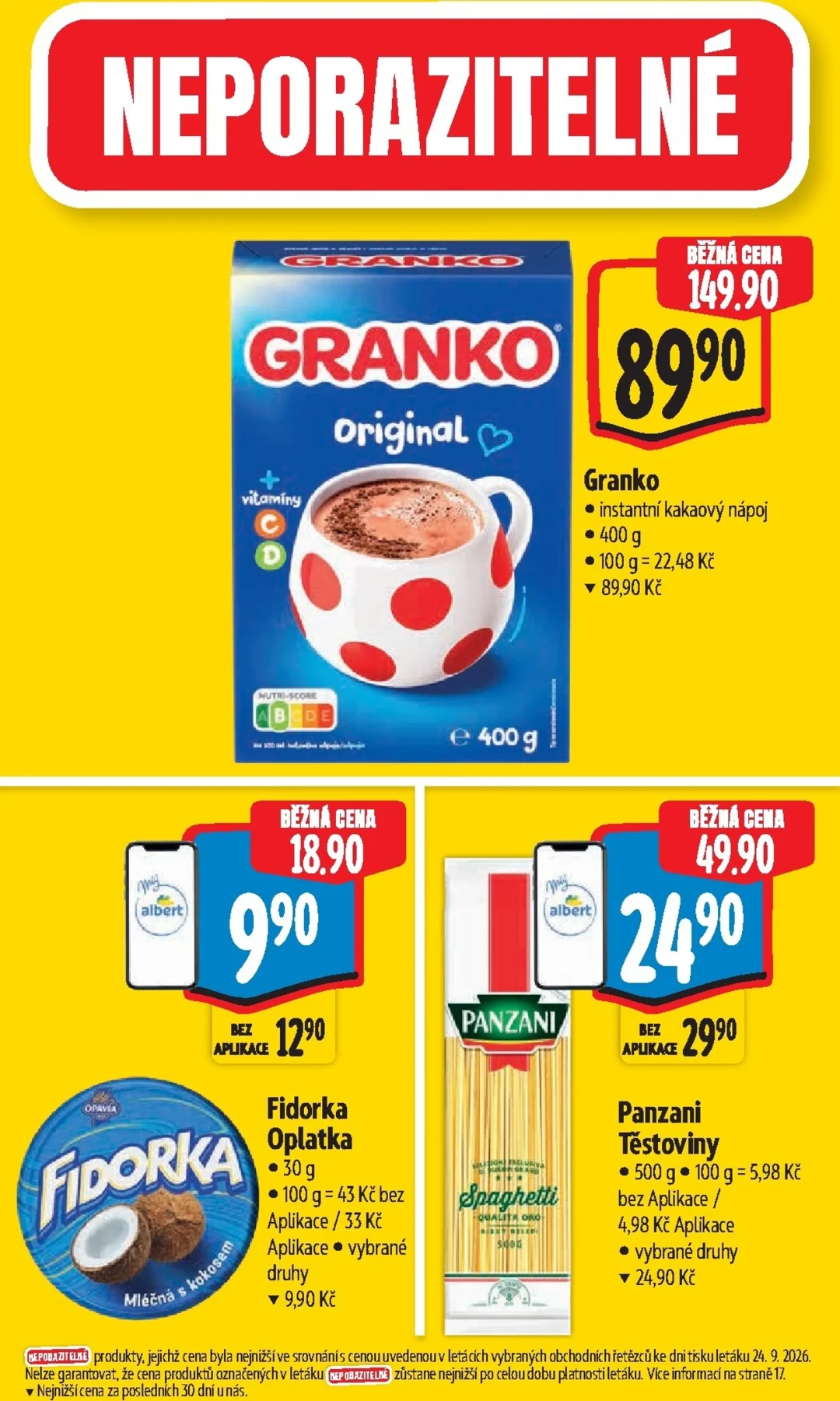 Originální strana 5 z 45 letáku Albert – Albert Supermarket