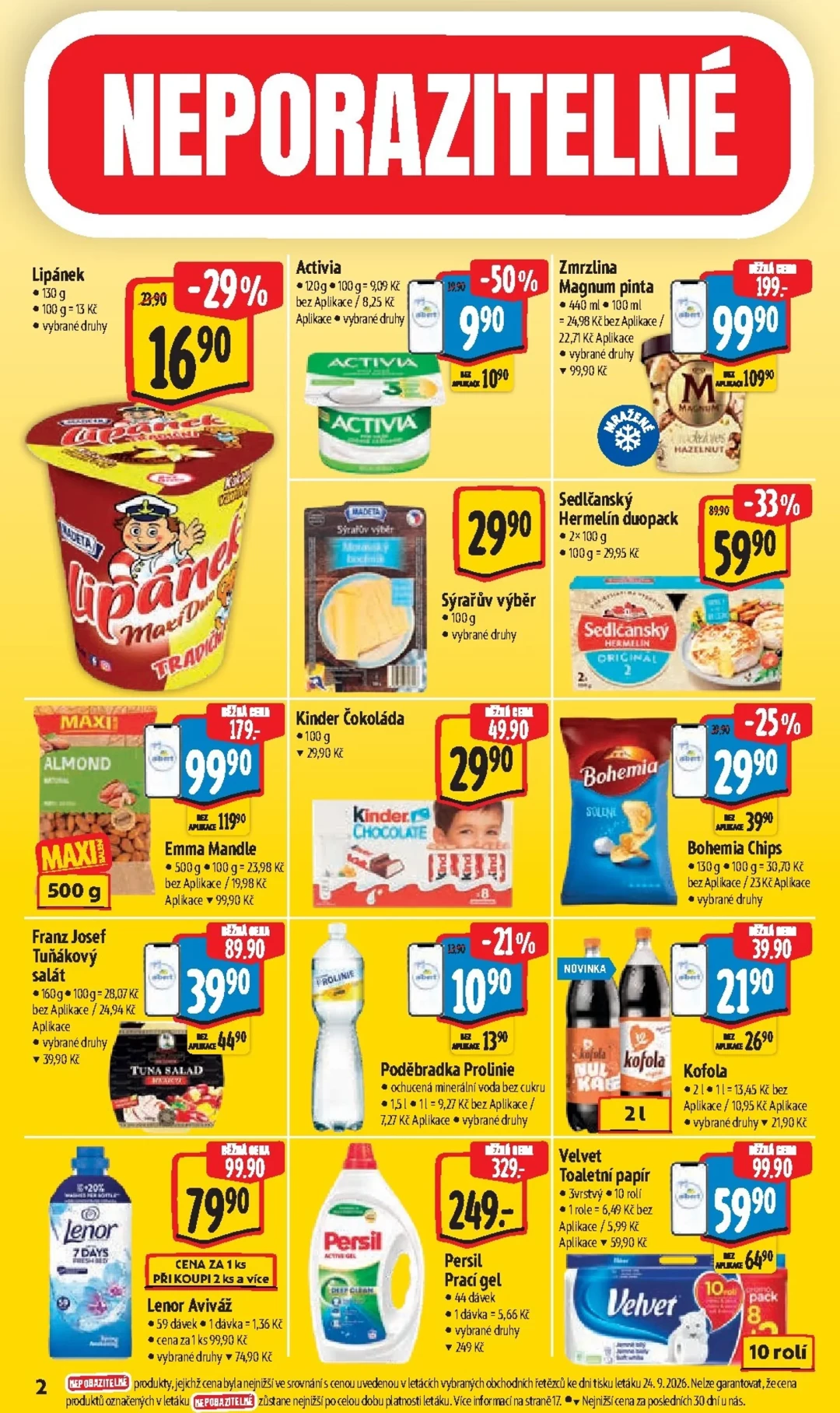 Originální strana 6 z 45 letáku Albert – Albert Supermarket
