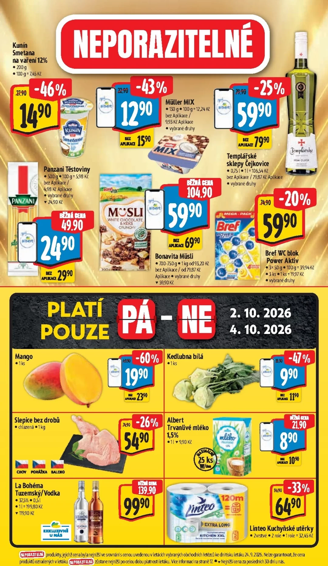 Originální strana 45 z 45 letáku Albert – Albert Supermarket
